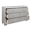 Homelegance Furniture Aveline 6 Drawer Dresser