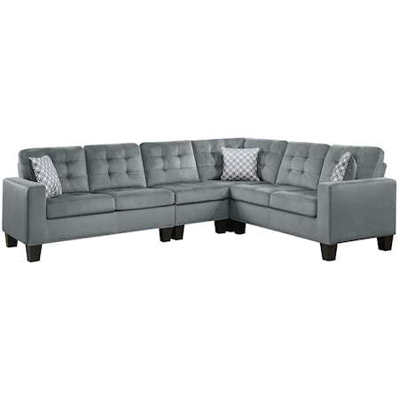 2-Piece Reversible Sectional