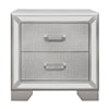 Homelegance Aveline 2-Drawer Nightstand