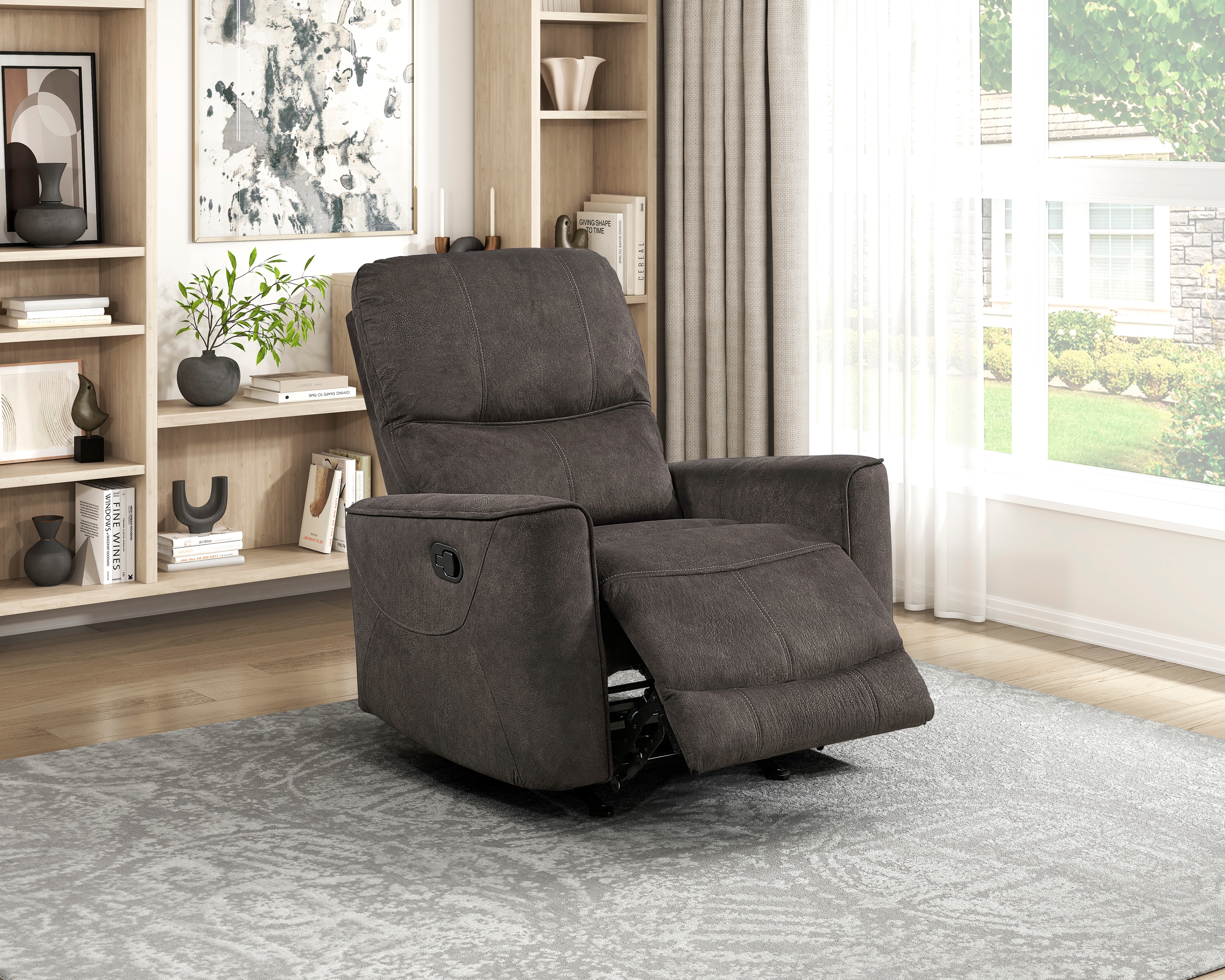 Homelegance Ouray Manual Rocker Recliner