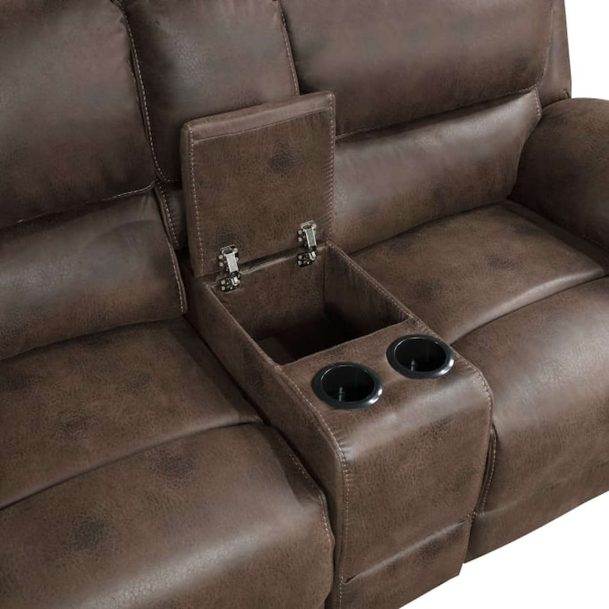 Homelegance Furniture Proctor Dual Power Reclining Loveseat