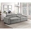 Homelegance Furniture Farrah 2-Piece Sofa with Right Console