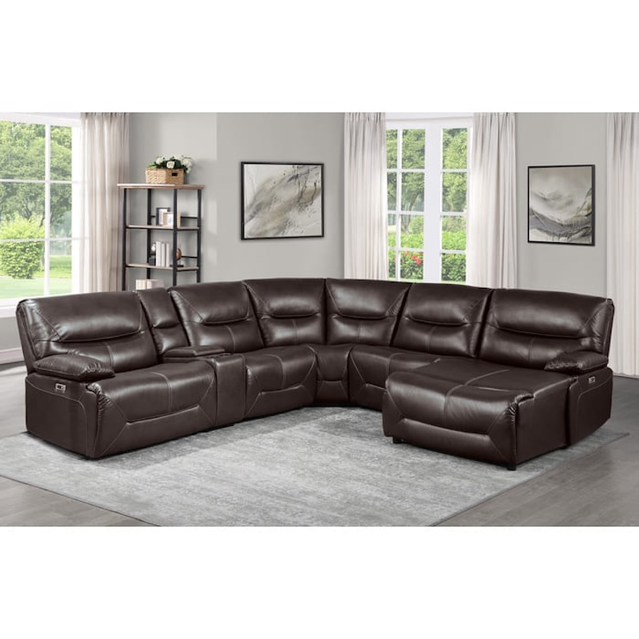 Homelegance Dyersburg Power Right Side Reclining Chaise
