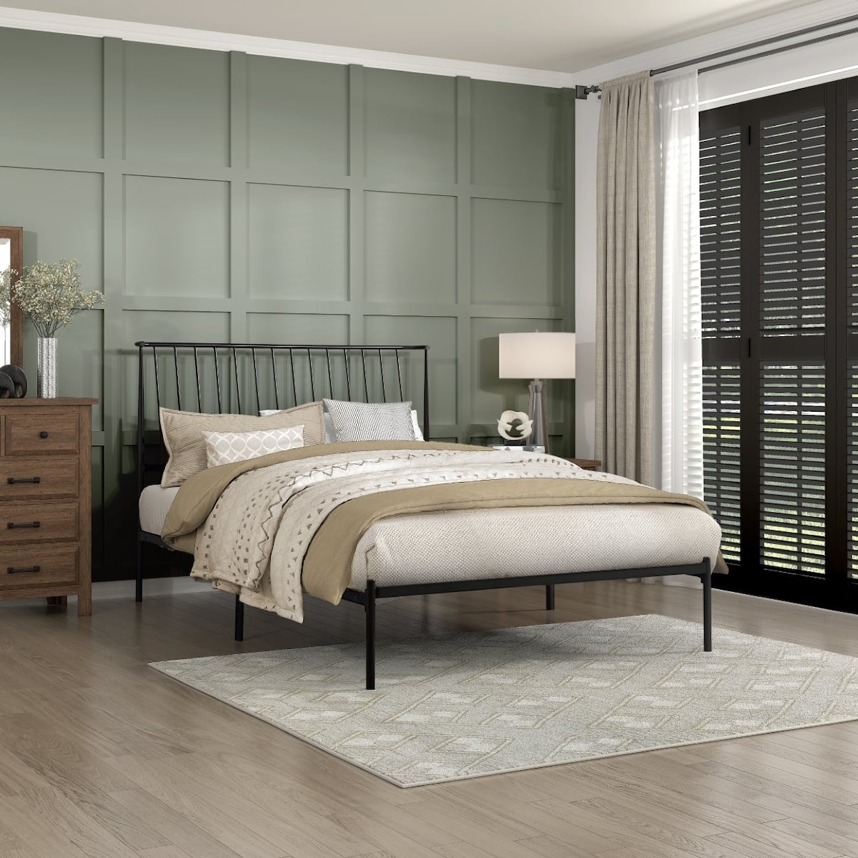 Homelegance Augusta King Platform Bed