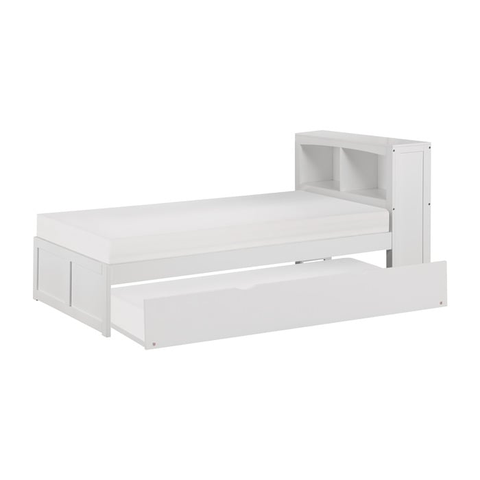 Homelegance Galen Twin Bookcase Bed with Twin Trundle