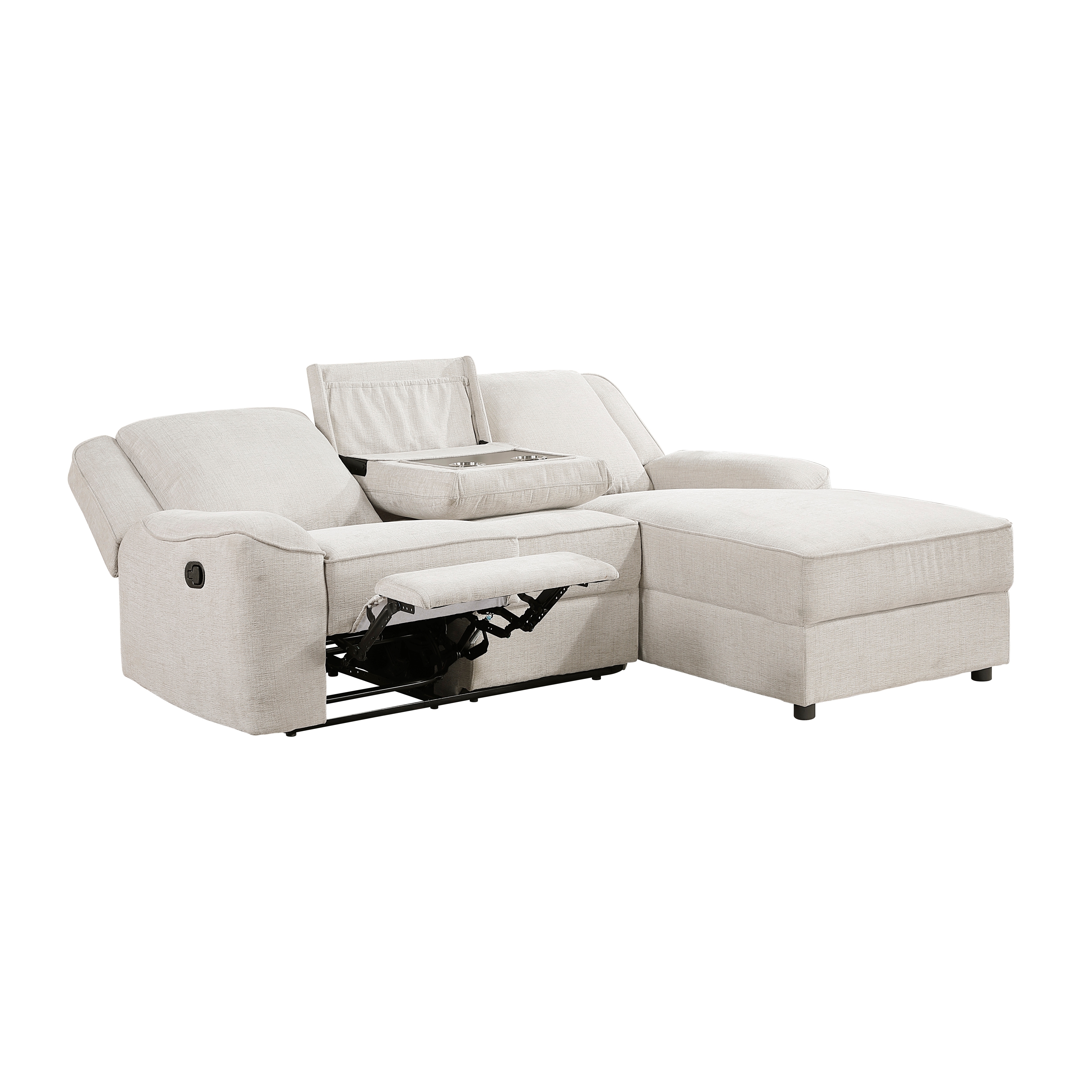 2-Piece Reclining Sectional Sofa