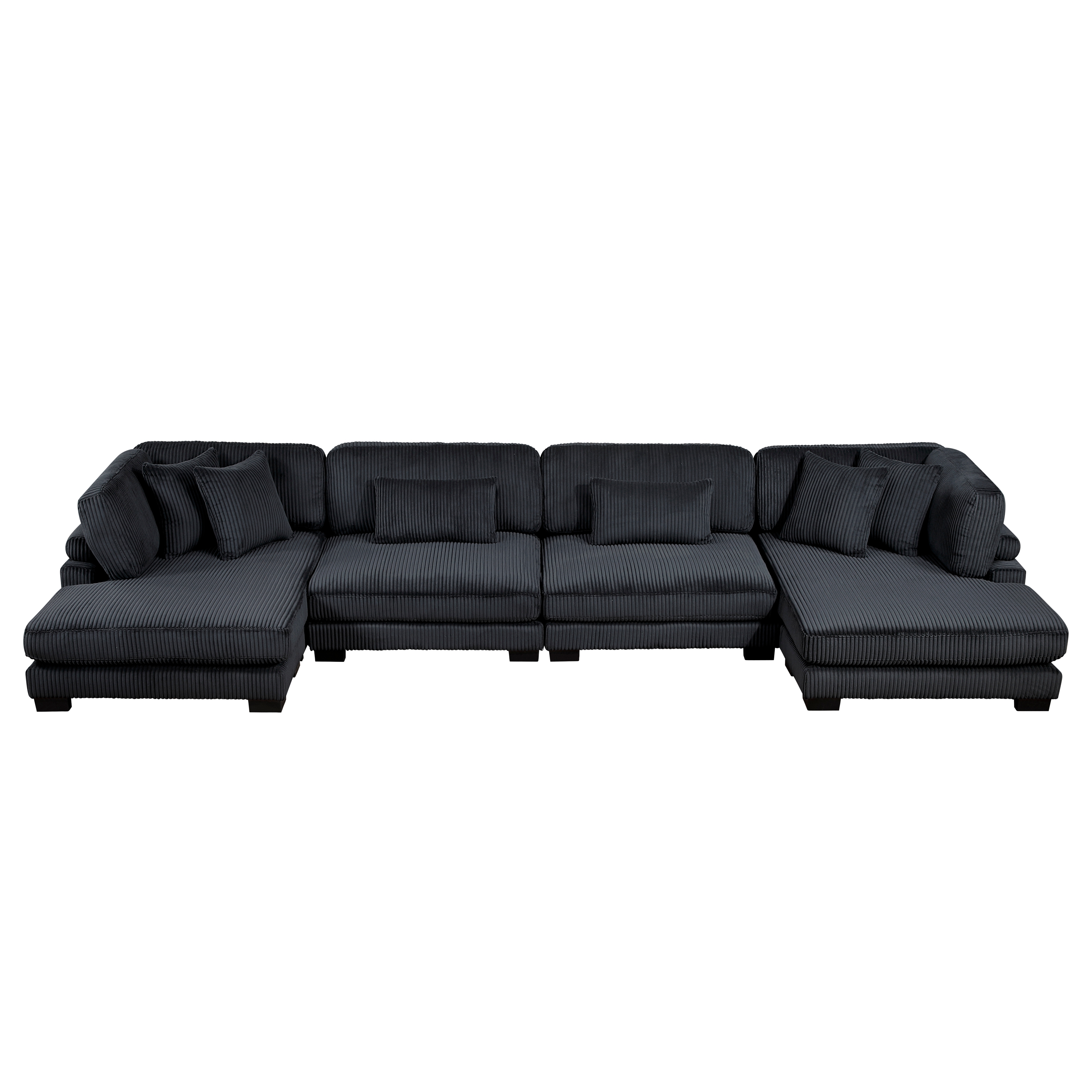 Homelegance Traverse 4-Piece Sectional Sofa