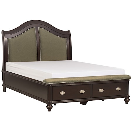 CA King Sleigh  Bed