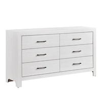 Contemporary 6-Drawer Dresser