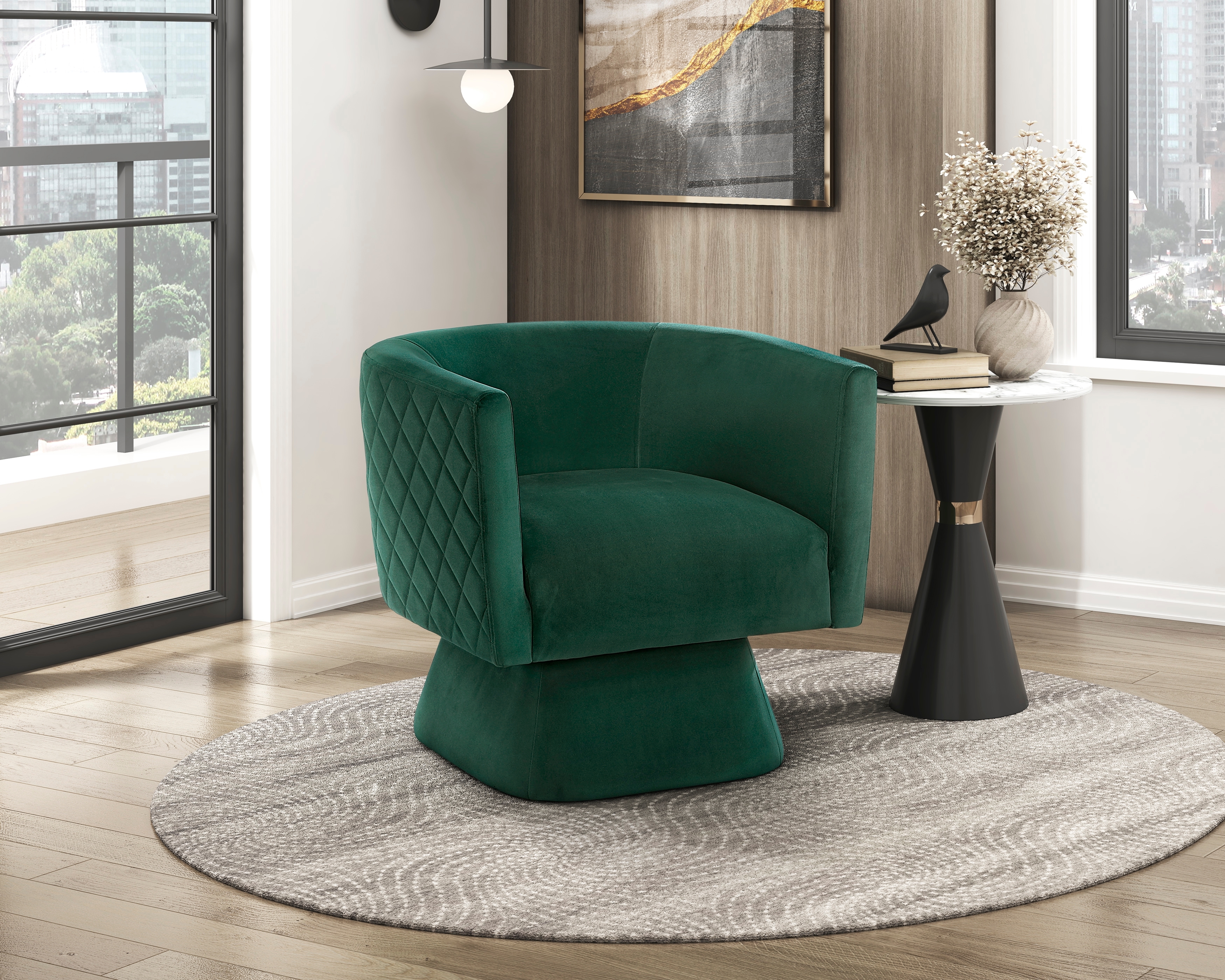 Homelegance Candace Swivel Chair