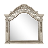 Traditional Mirror with Gold Tipping