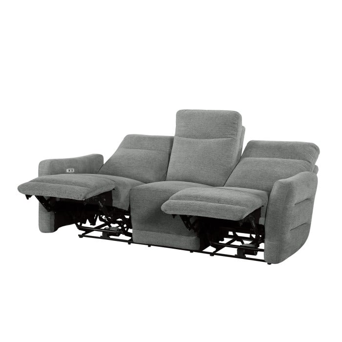 Homelegance Edition Lay Flat Power Reclining Sofa