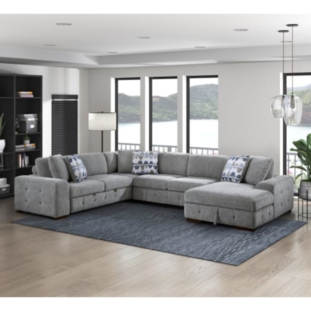 4-Piece Sectional Sofa