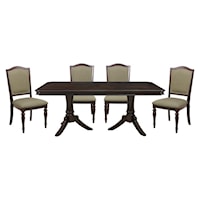 Traditional 5-Piece Dining Set