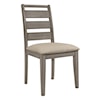 Homelegance Furniture Bainbridge Side Chair with Upholstered Seat