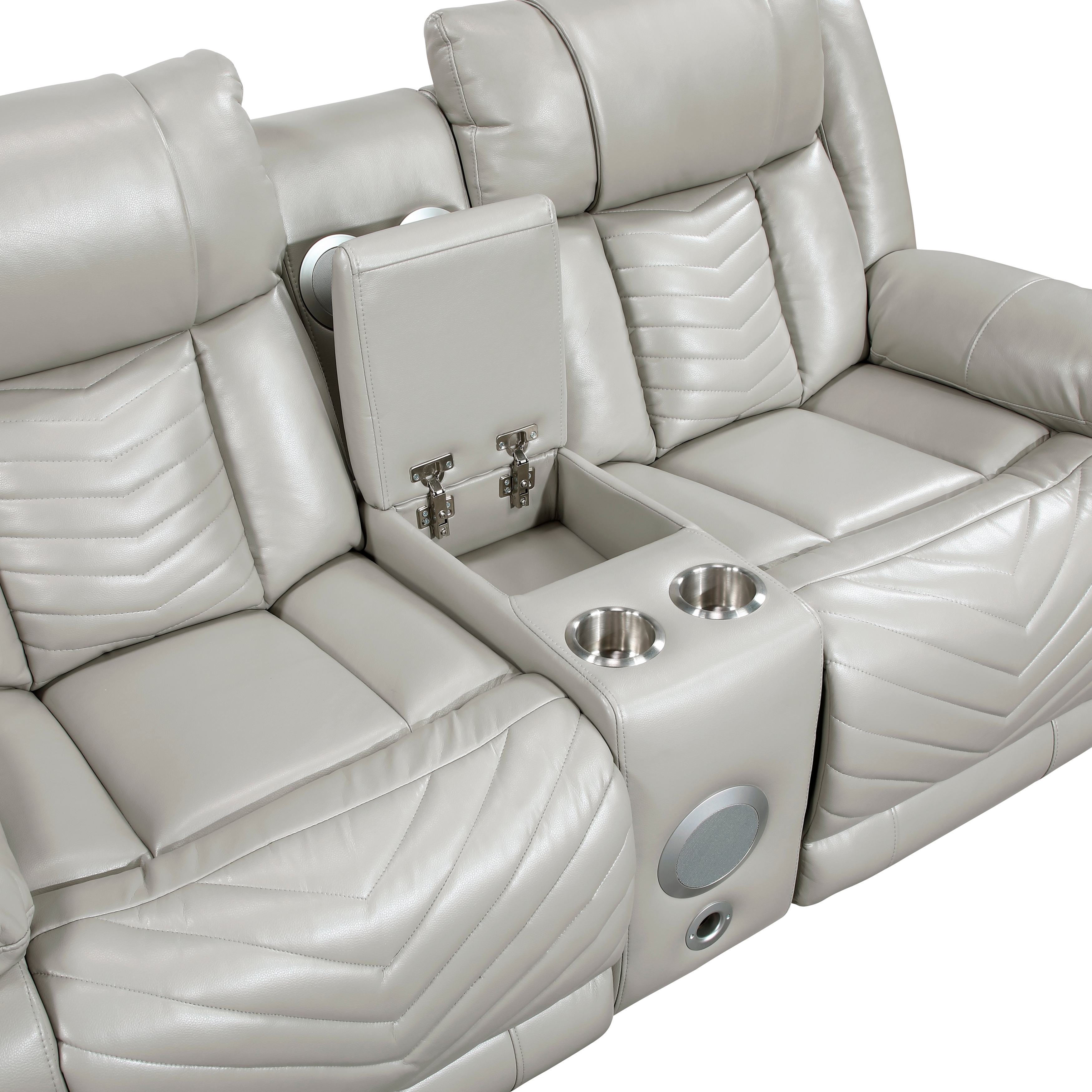 Homelegance Huron Power Double Reclining Loveseat