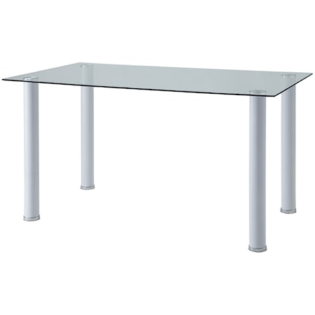Dining Table with Glass Table Top