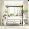 Homelegance Hosta Queen Platform Bed with Canopy