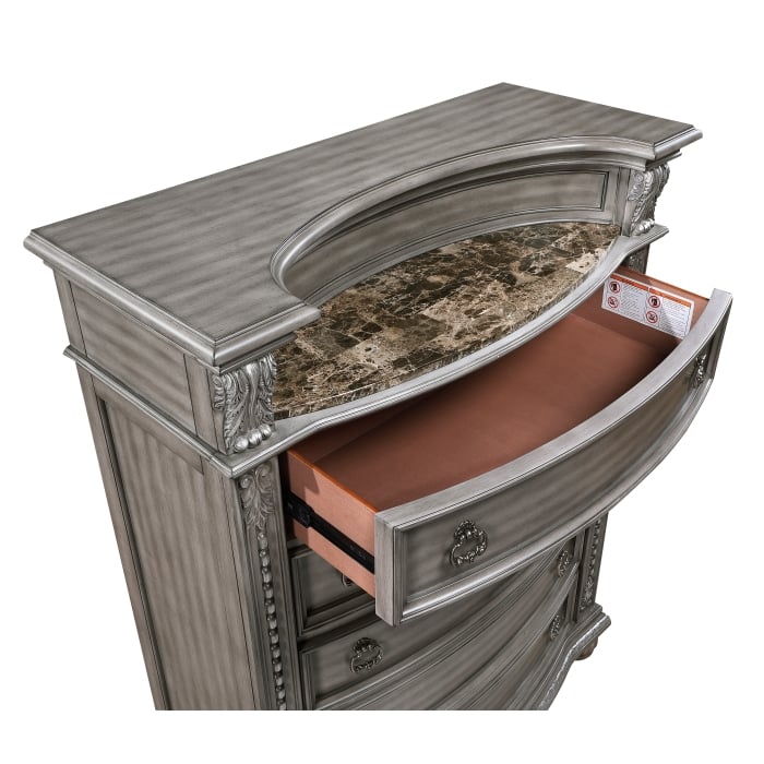 Homelegance Bennington 5-Drawer Bedroom Chest