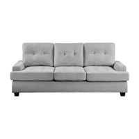 Transitional Sofa with Tufted Detailing