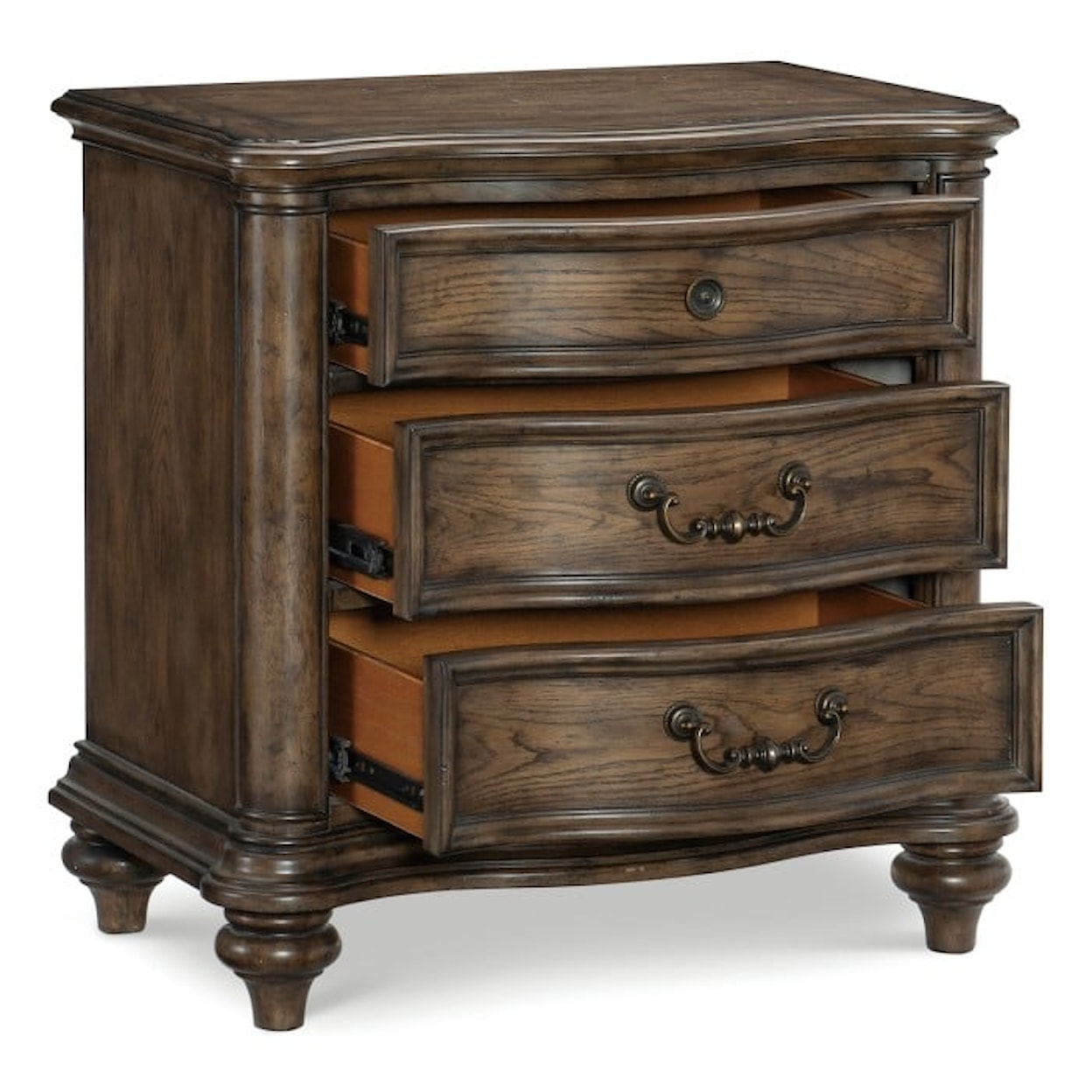 Homelegance Court Heath 3-Drawer Nightstand