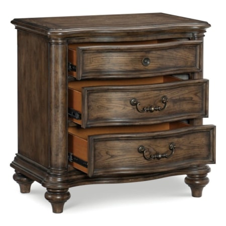 3-Drawer Nightstand