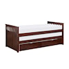 Homelegance Rowe Twin/Twin Bed with Storage Boxes