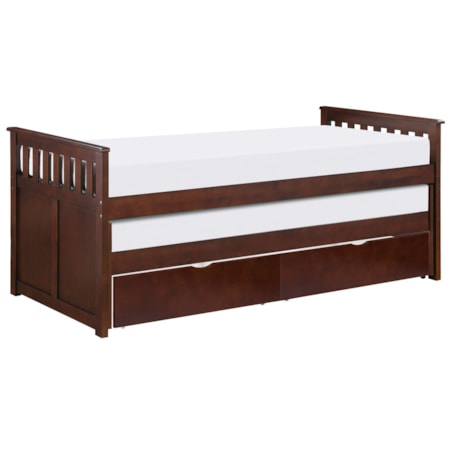 Twin/Twin Bed with Storage Boxes