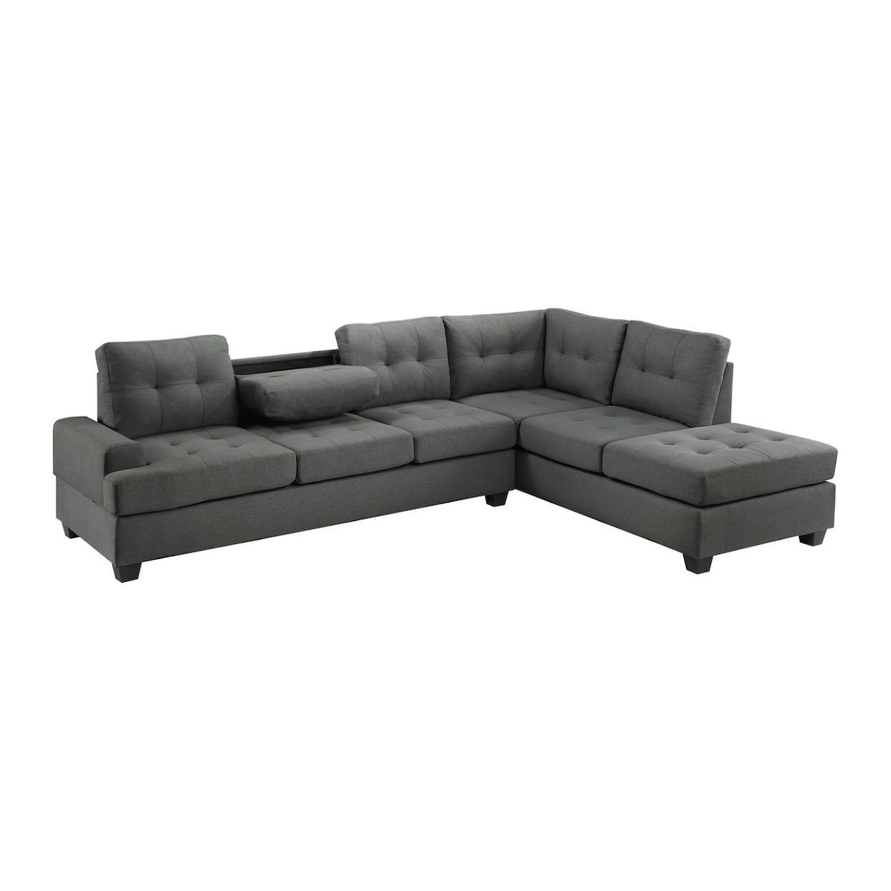 Homelegance Dunstan 2-Piece Sectional Sofa