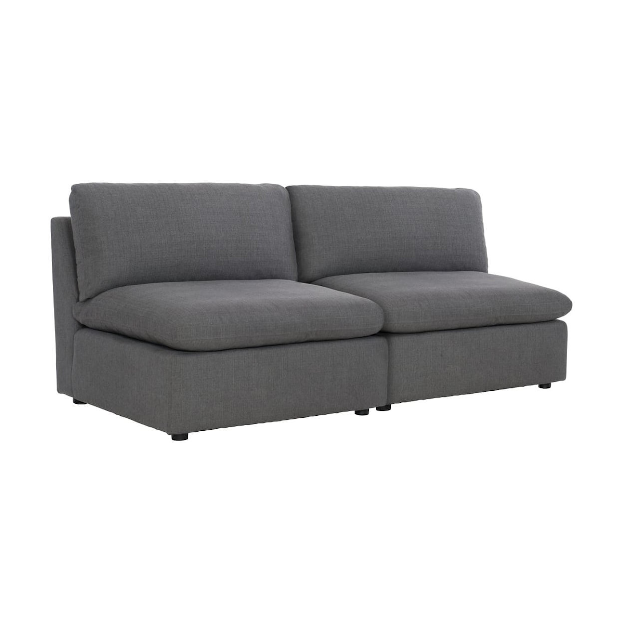 Homelegance Furniture Howerton Armless Loveseat