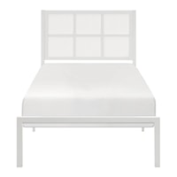 Contemporary Twin Platform Bed