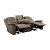 Homelegance Furniture Shola Double Reclining Sofa