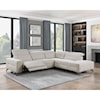 Homelegance Furniture Adahlia 2-Piece Power Reclining Sectional