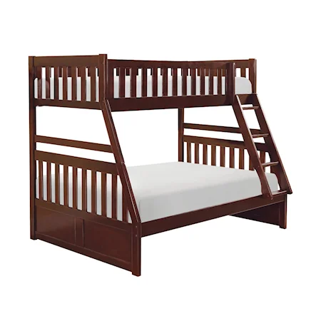 Transitional Twin/Full Bunk Bed
