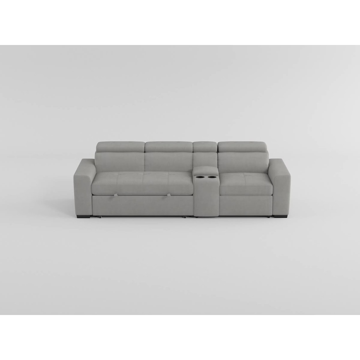 Homelegance Farrah 2-Piece Sofa with Right Console