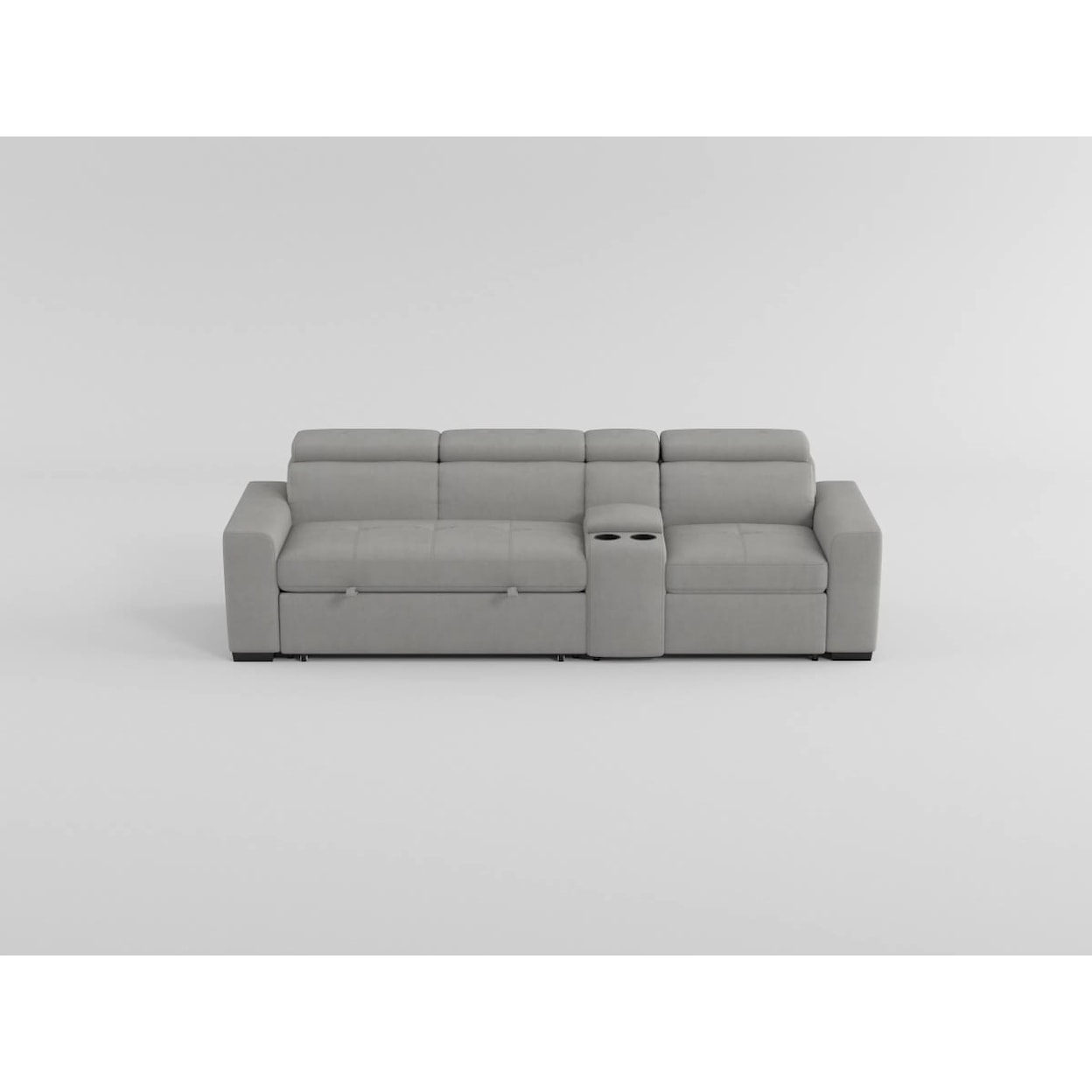 Homelegance Furniture Farrah 2-Piece Sofa with Right Console