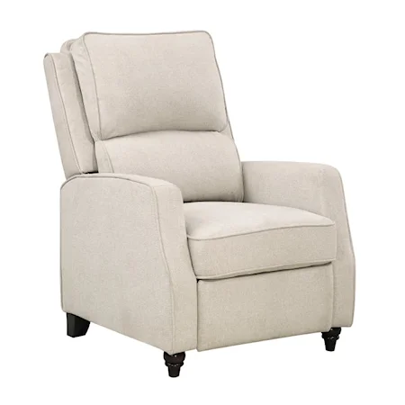 Transitional Push Back Recliner