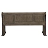 Homelegance Toulon Bench with Curved Arms