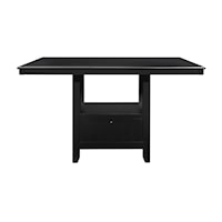 Contemporary Counter Height Table with Storage