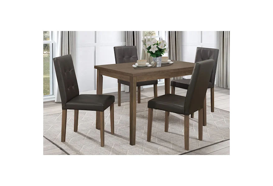 Ahmet 5-Piece Dining Set by Homelegance at Dream Home Interiors