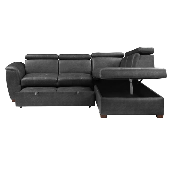 Homelegance Barre 2-Piece Sectional Sofa