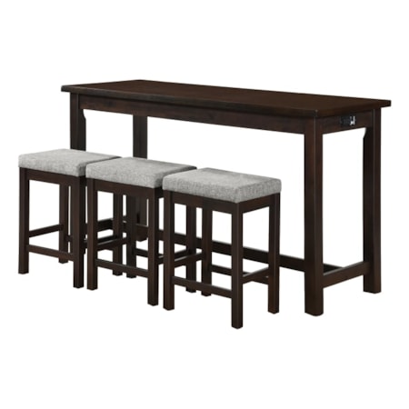 4-Piece Pack Counter Height Set