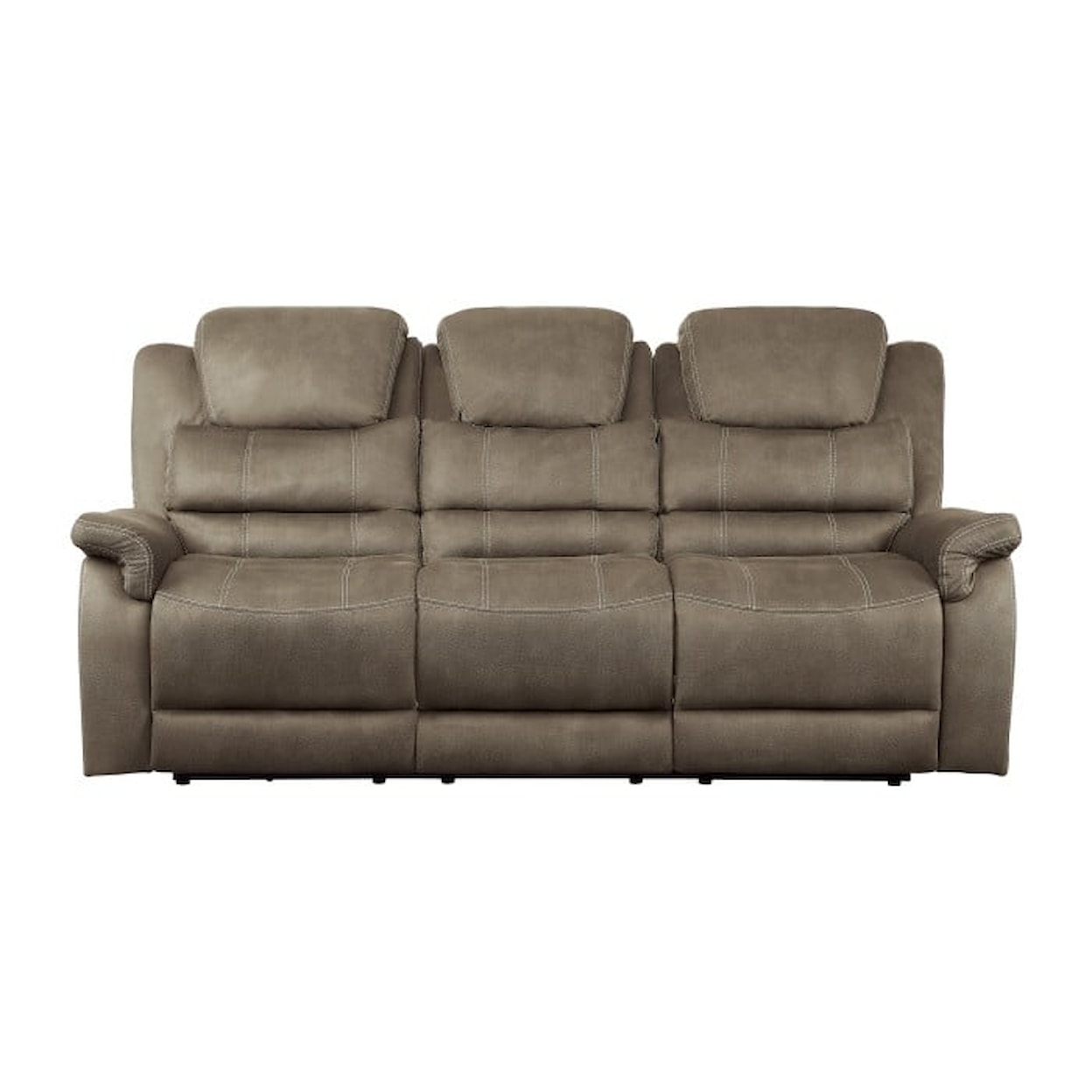 Homelegance Furniture Shola Double Reclining Sofa