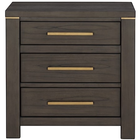 3-Drawer Nightstand