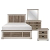 Homelegance Arcadia 4-Piece Queen Bedroom Set