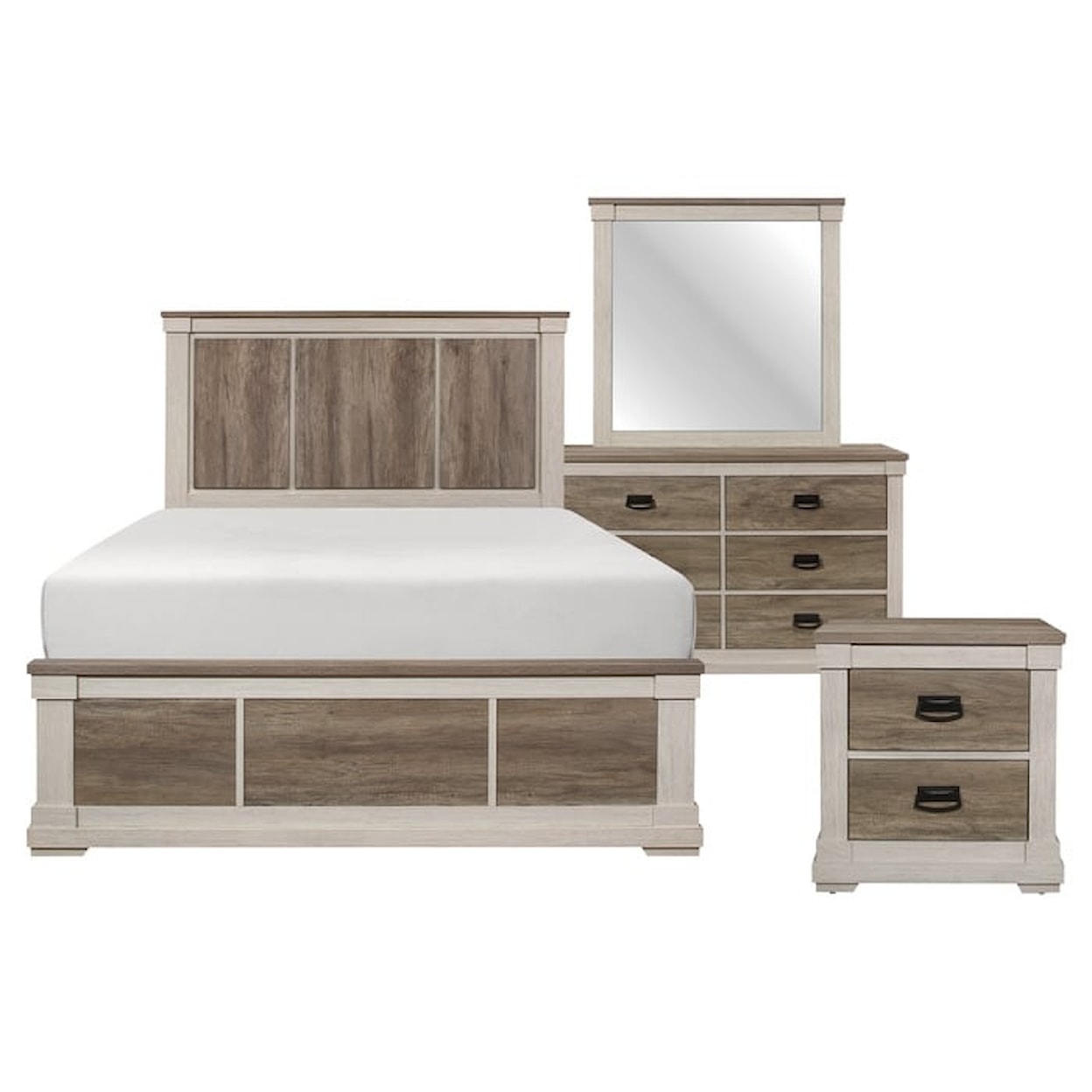 Homelegance Furniture Arcadia 4-Piece Queen Bedroom Set