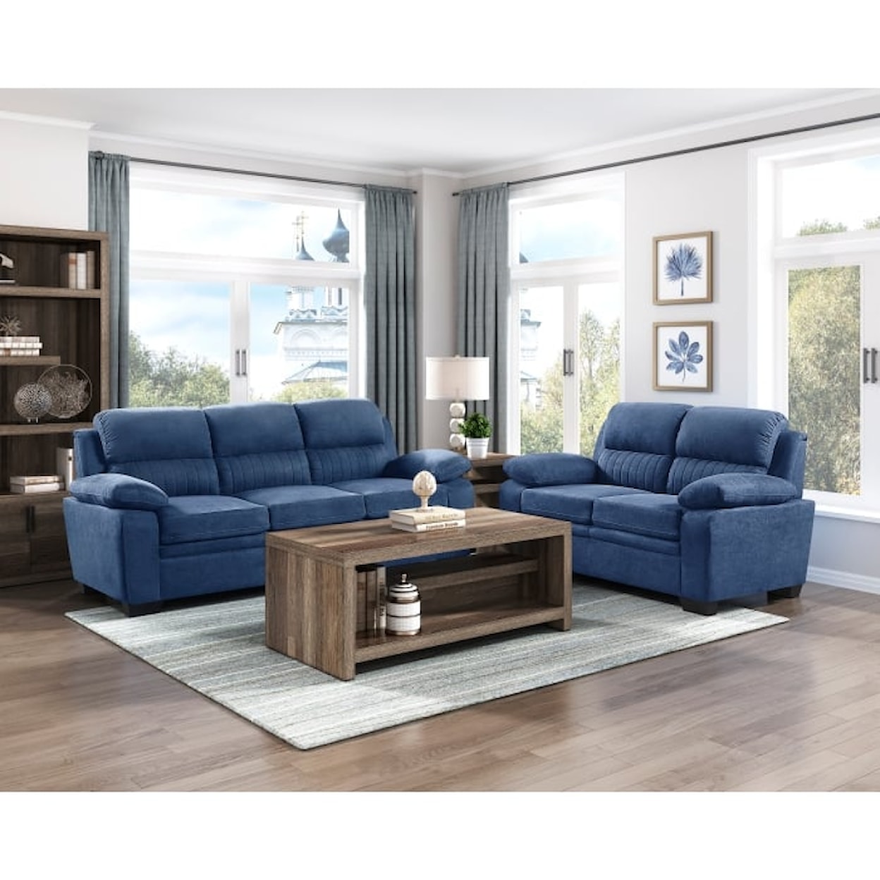 Homelegance Holleman 2-Piece Living Room Set