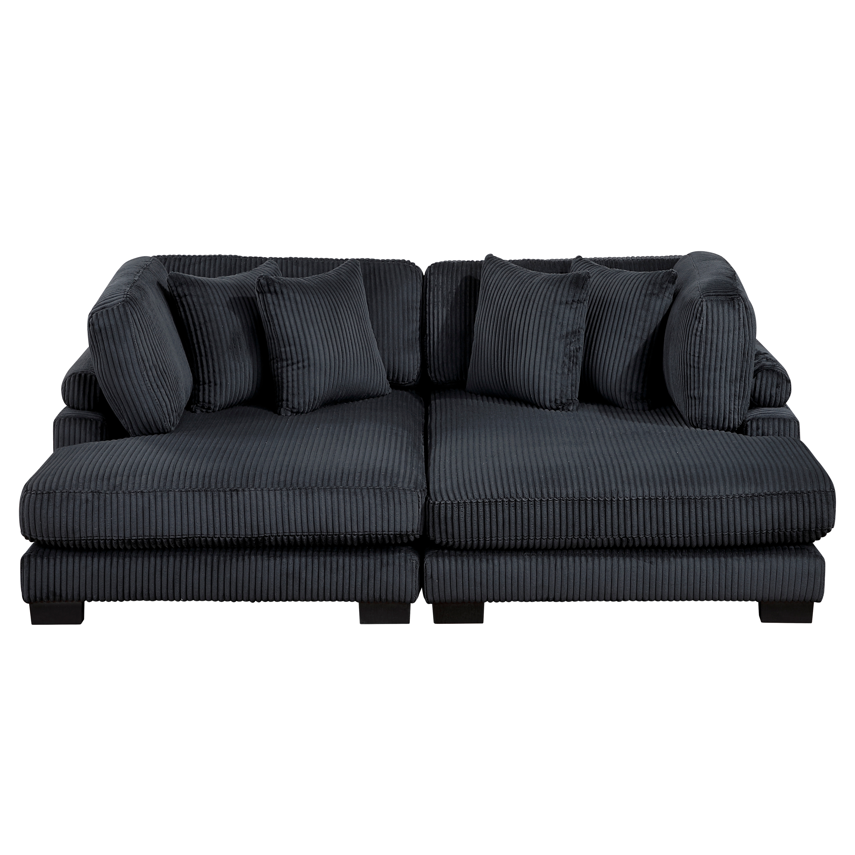 Homelegance Traverse 2-Piece Chaise Lounge Sectional Sofa