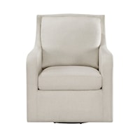 Casual Modern Swivel Accent Chair