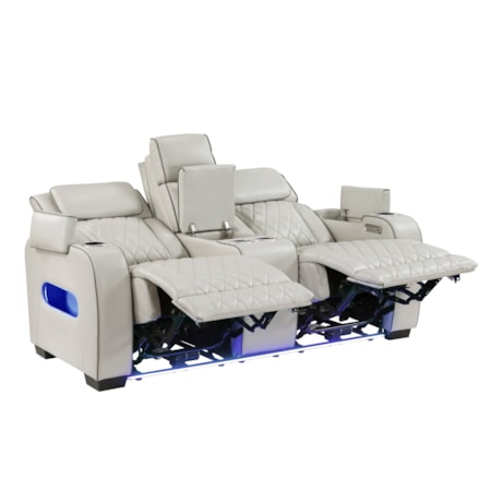 Dual Power Reclining Loveseat